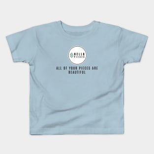 All of Your Pieces- Black Kids T-Shirt